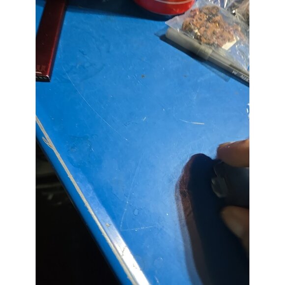 GI Joe 1984 Cobra Rattler Gunner Canopy Vtg Vehicle Part Hasbro Missing Tab - Picture 2 of 3